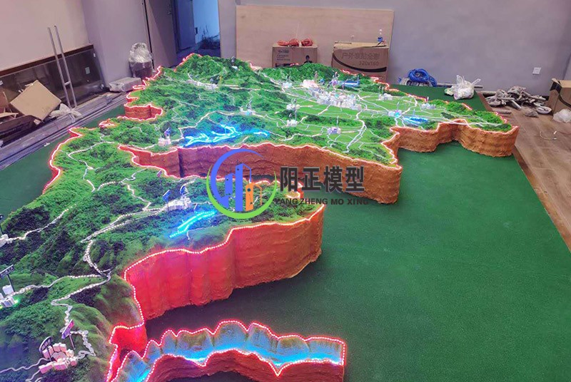 山西沙盘模型